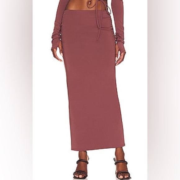 NWT Not Yours To Keep Julia Crop Top & Maxi Skirt Medium NYTK Skirt Set Revolve - Picture 5 of 10